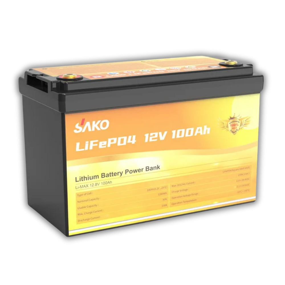 Batterie Lithium Li-Max 1,2 kWh (12V/100Ah)