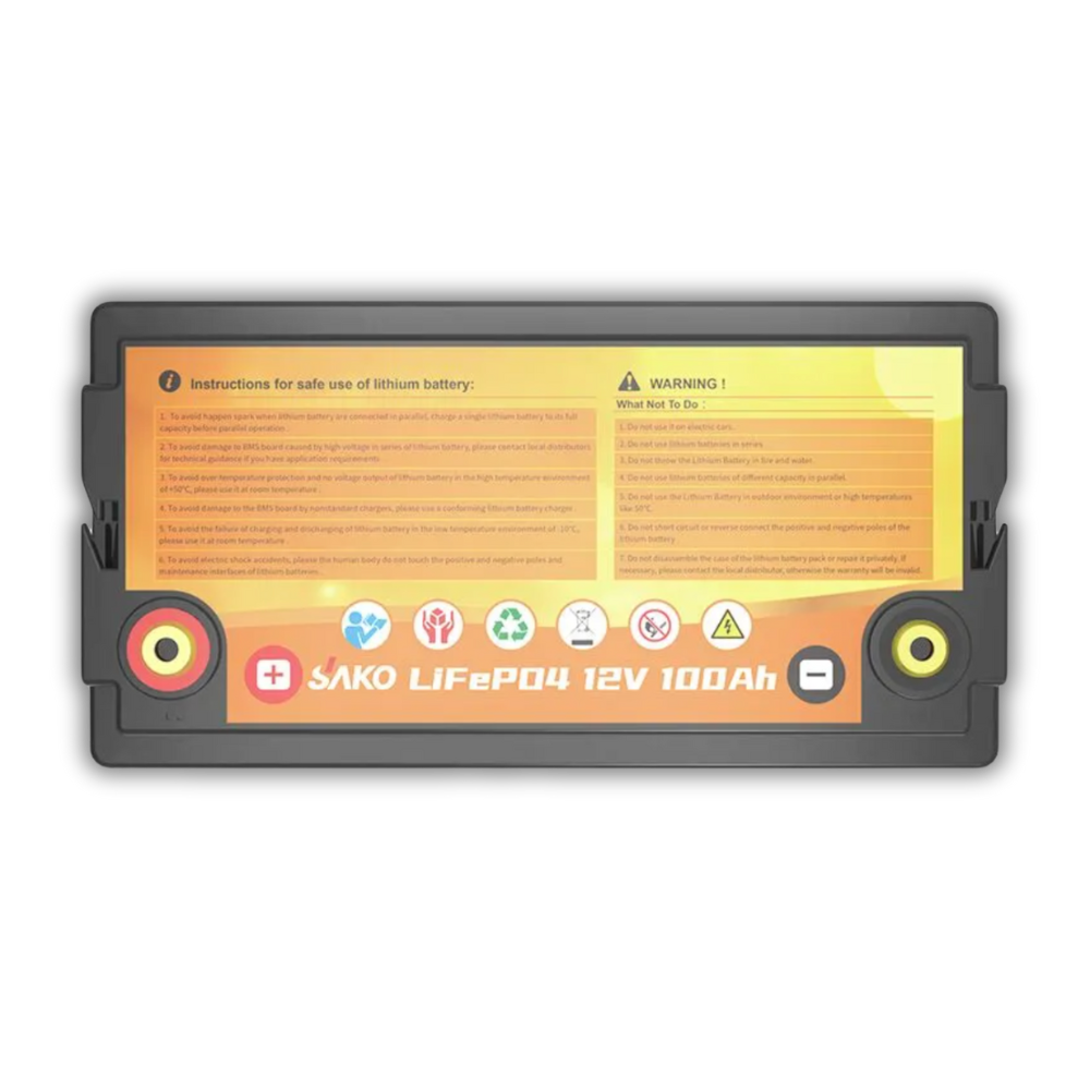 Batterie Lithium Li-Max 1,2 kWh (12V/100Ah)