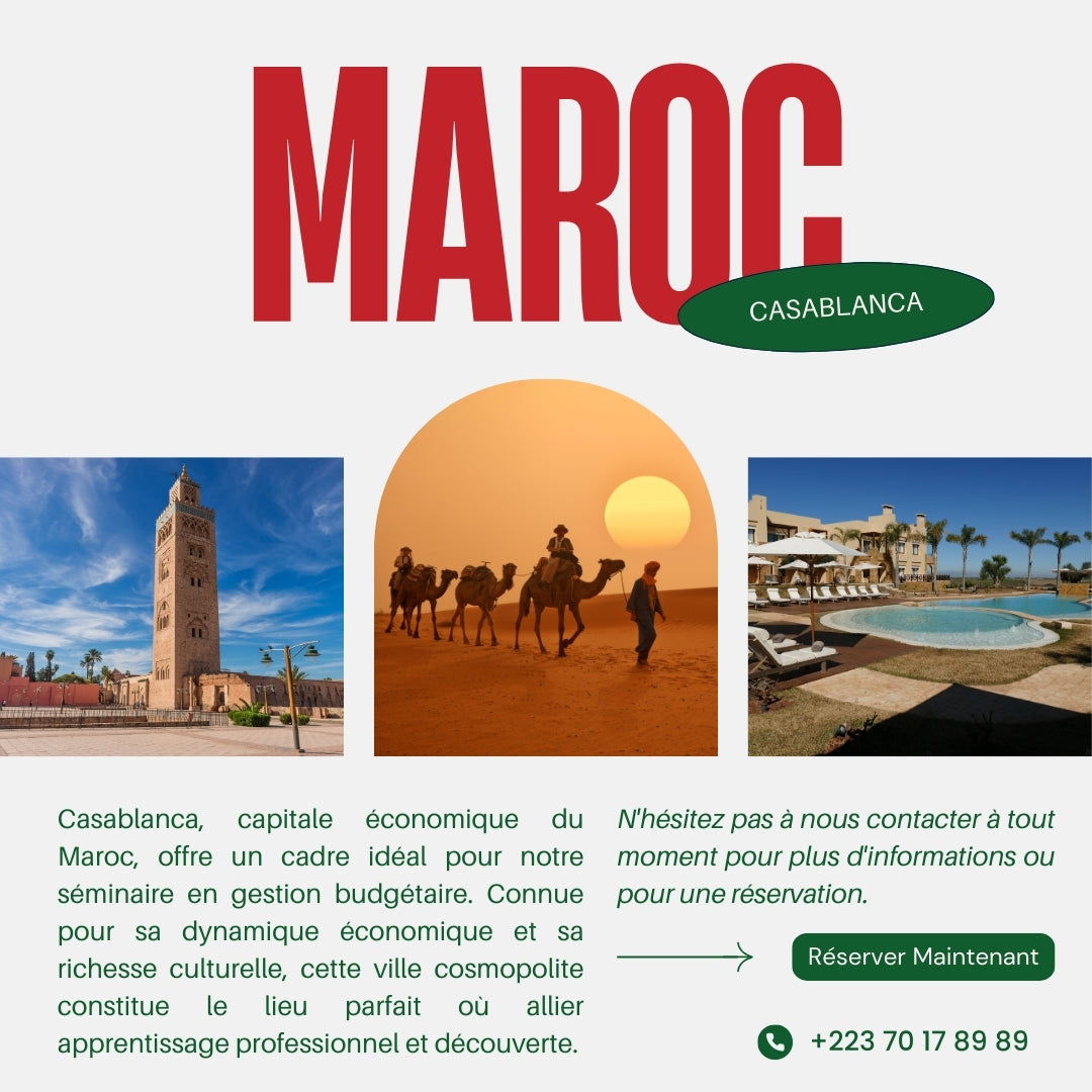 Séminaire en Gestion Budgétaire au Maroc