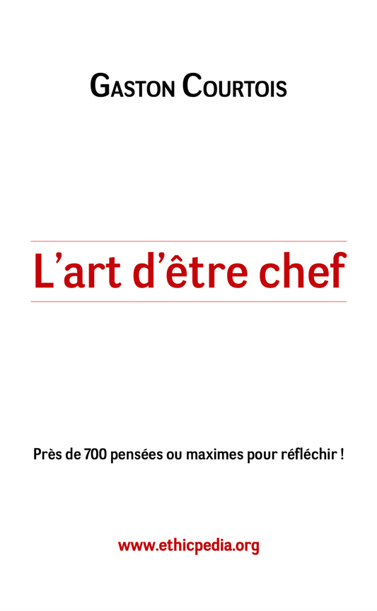 L'art d'être chef