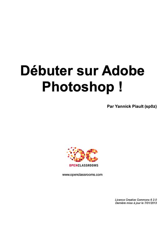 Débuter sur Adobe Photoshop