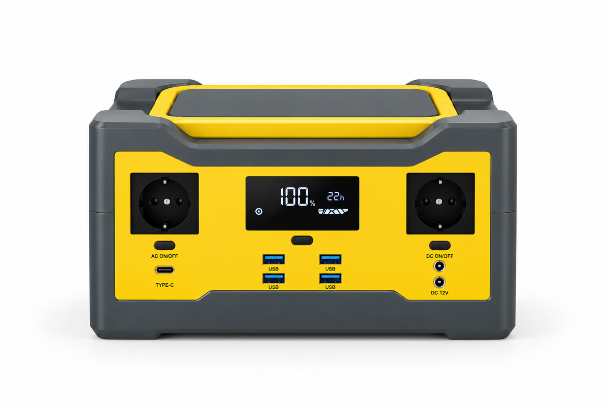 Kit Solaire Portable XZ 300 W + 600 Wh