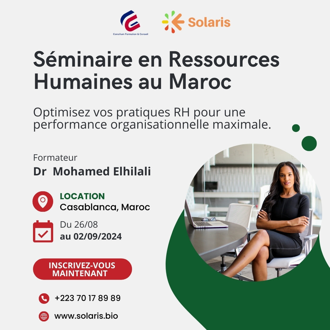 Séminaire en Ressources Humaines au Maroc